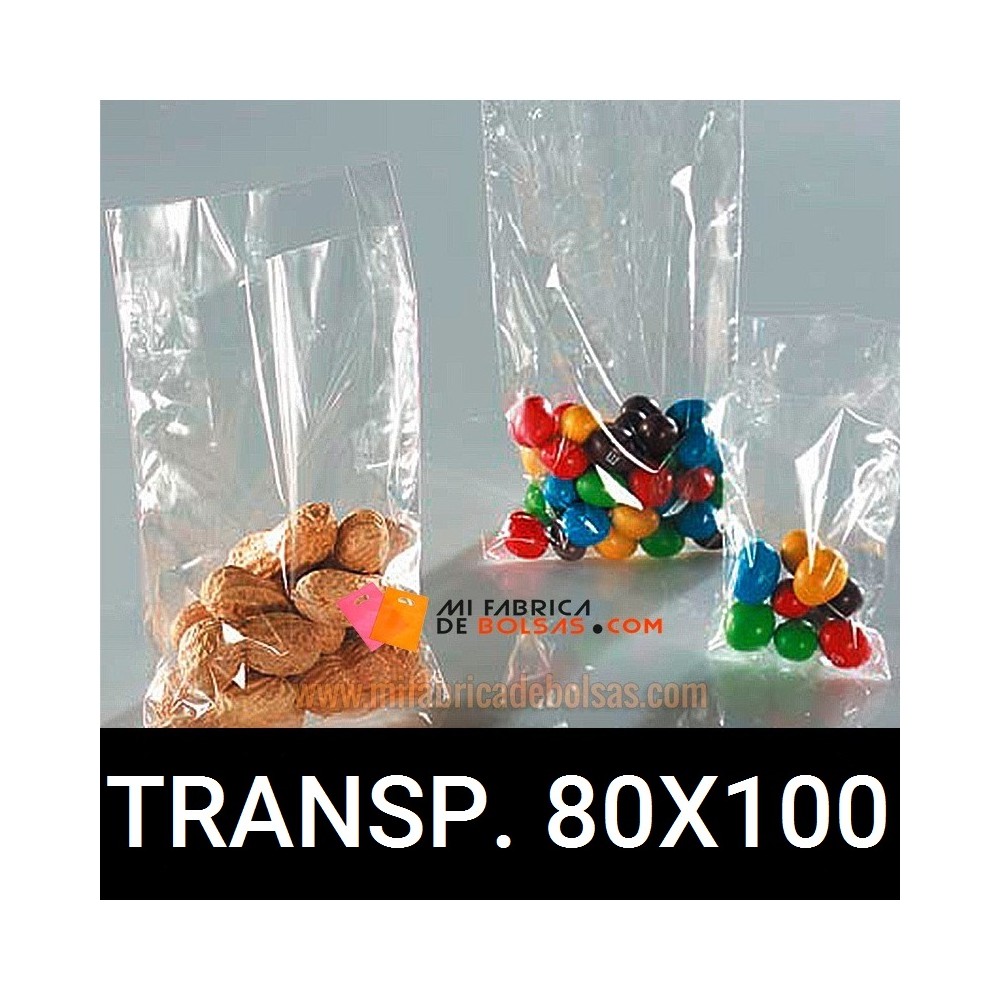 Bolsas de Plastico Transparentes 80x100