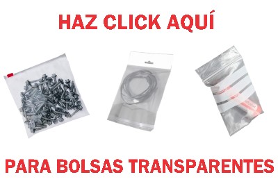 Bolsas de plastico transparentes